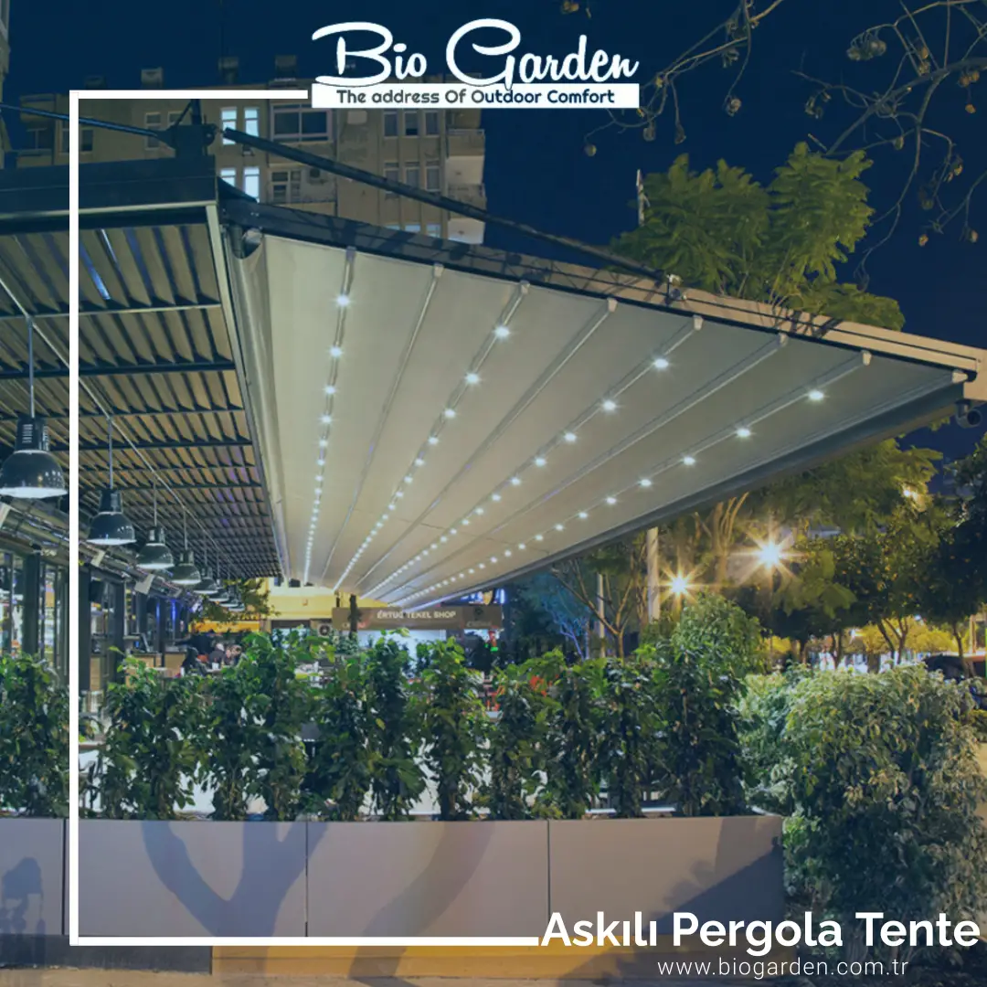 Askılı Pergola Tente