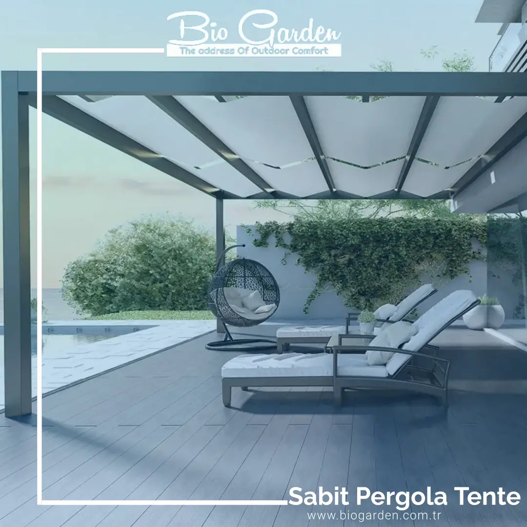 Sabit Pergola Tente